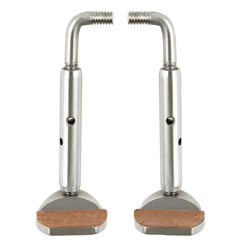 c:dix® Kinnhalterschraube Englisch, 1 Paar, Gewinde M3, Schlösschen 27 mm Echt